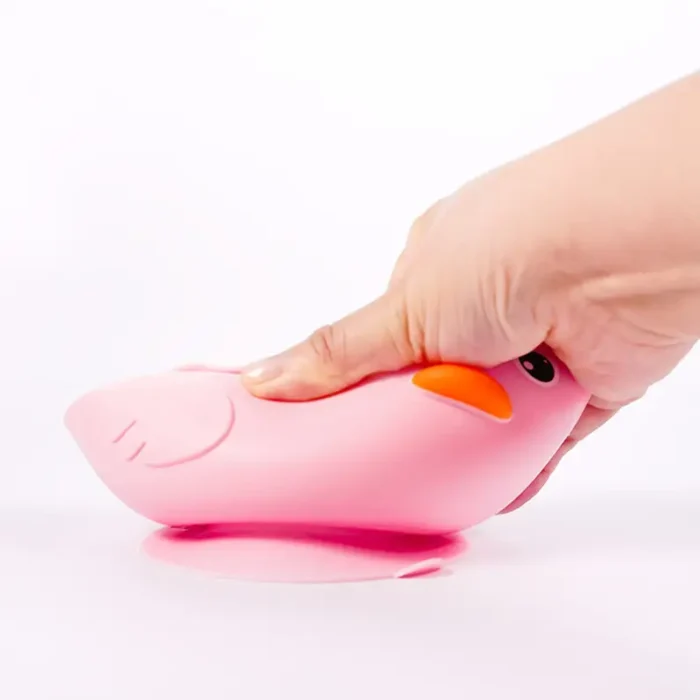Baby Silicone Bowl with Stainless Steel - Image 9